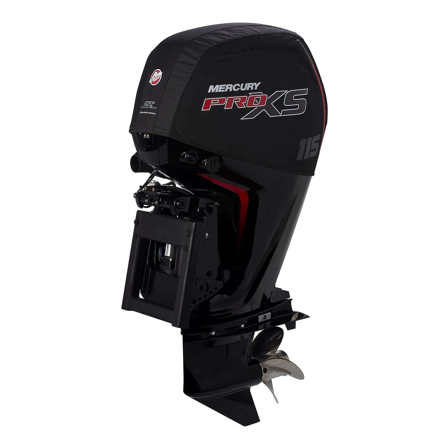 Cache anti-éclaboussures ventilé Mercury Marine pour moteurs hors-bord Pro XS 2.1L 115 ch, Noir, 8M0228530