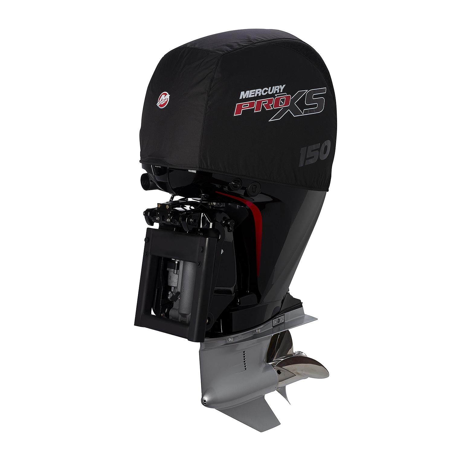 Mercury Marine Vented Splash Cover for 150hp Pro XS Outboard Engines, Black, 8M0228531