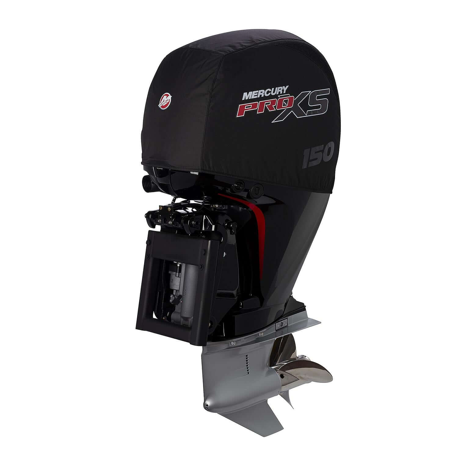 Housse de protection aérée Mercury Marine pour moteurs hors-bord 150 ch Pro XS, noire, 8M0228531