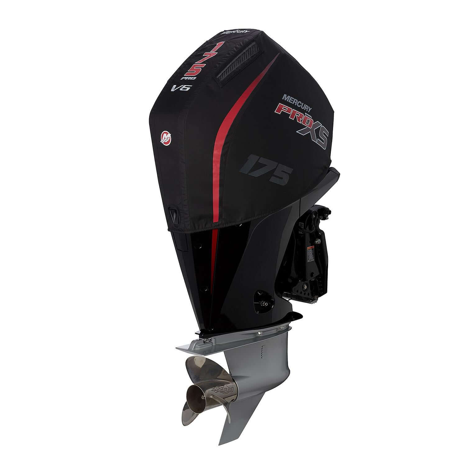 Mercury Marine Vented Splash Cover for 3.4L V6 175hp Pro XS Outboard Engines, Black, 8M0228532