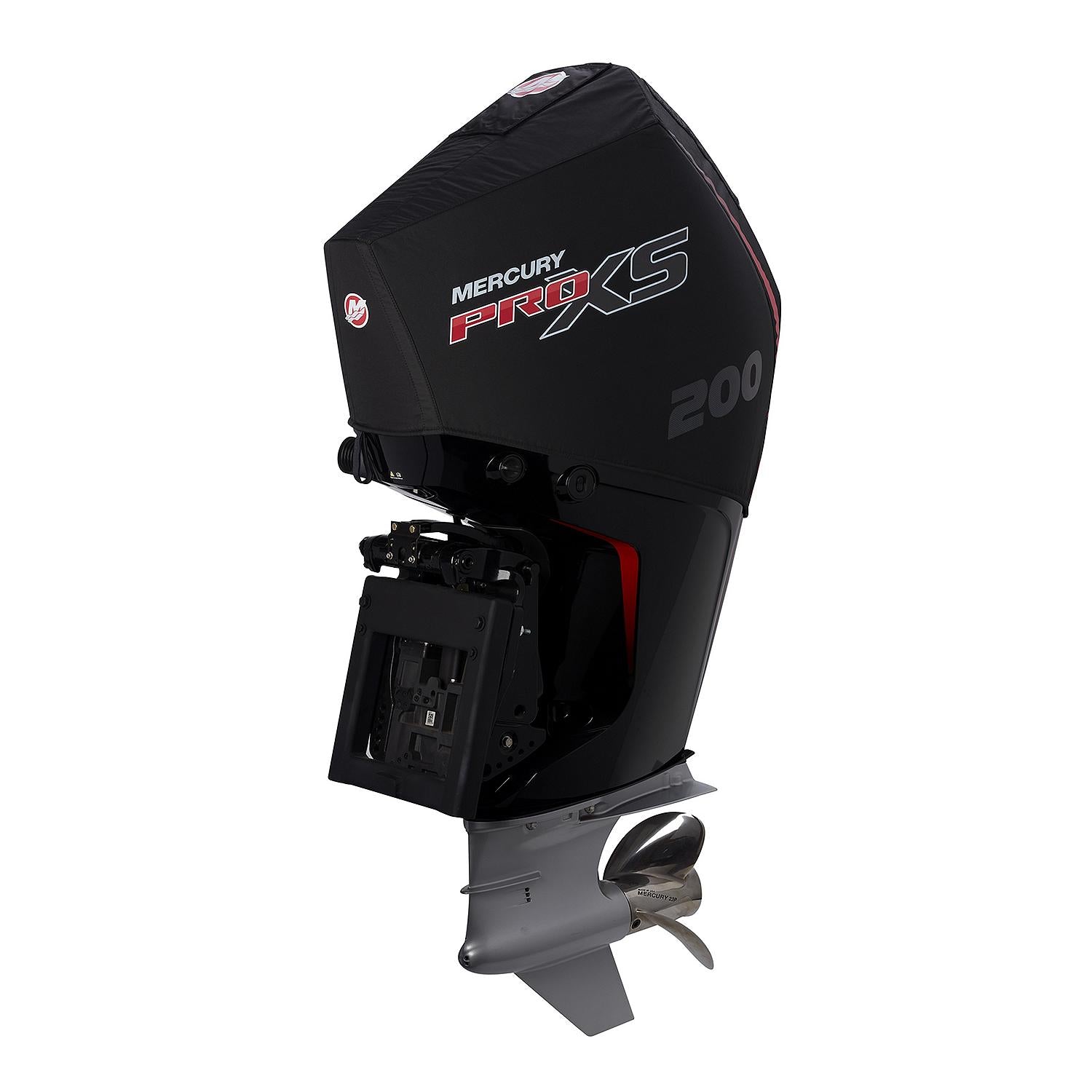 Mercury Marine Vented Splash Cover for 4.6L V8 200hp ProXS Outboard Engines, Black, 8M0228533