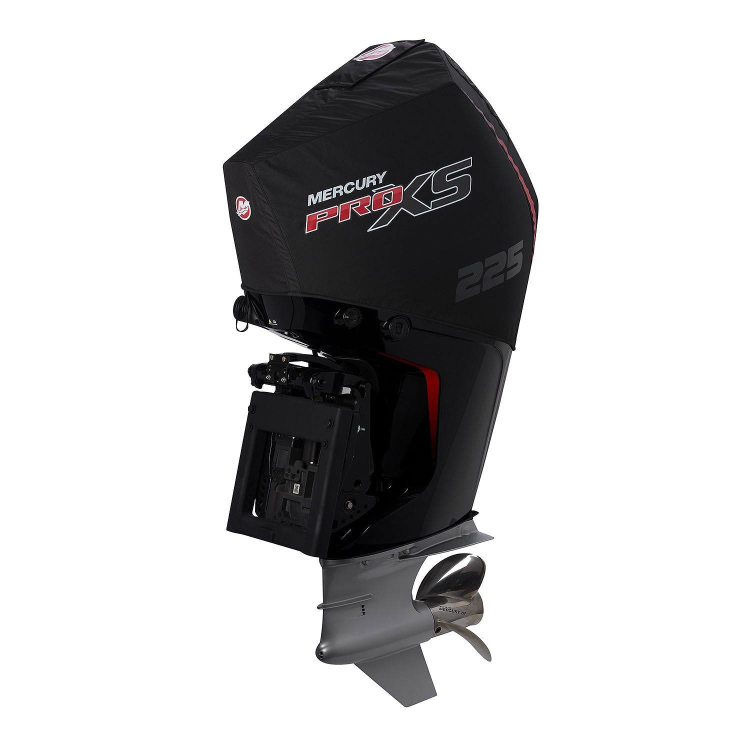 Mercury Marine Vented Splash Cover for 4.6L V8 225hp Pro XS Outboard Engines, Black, 8M0228534