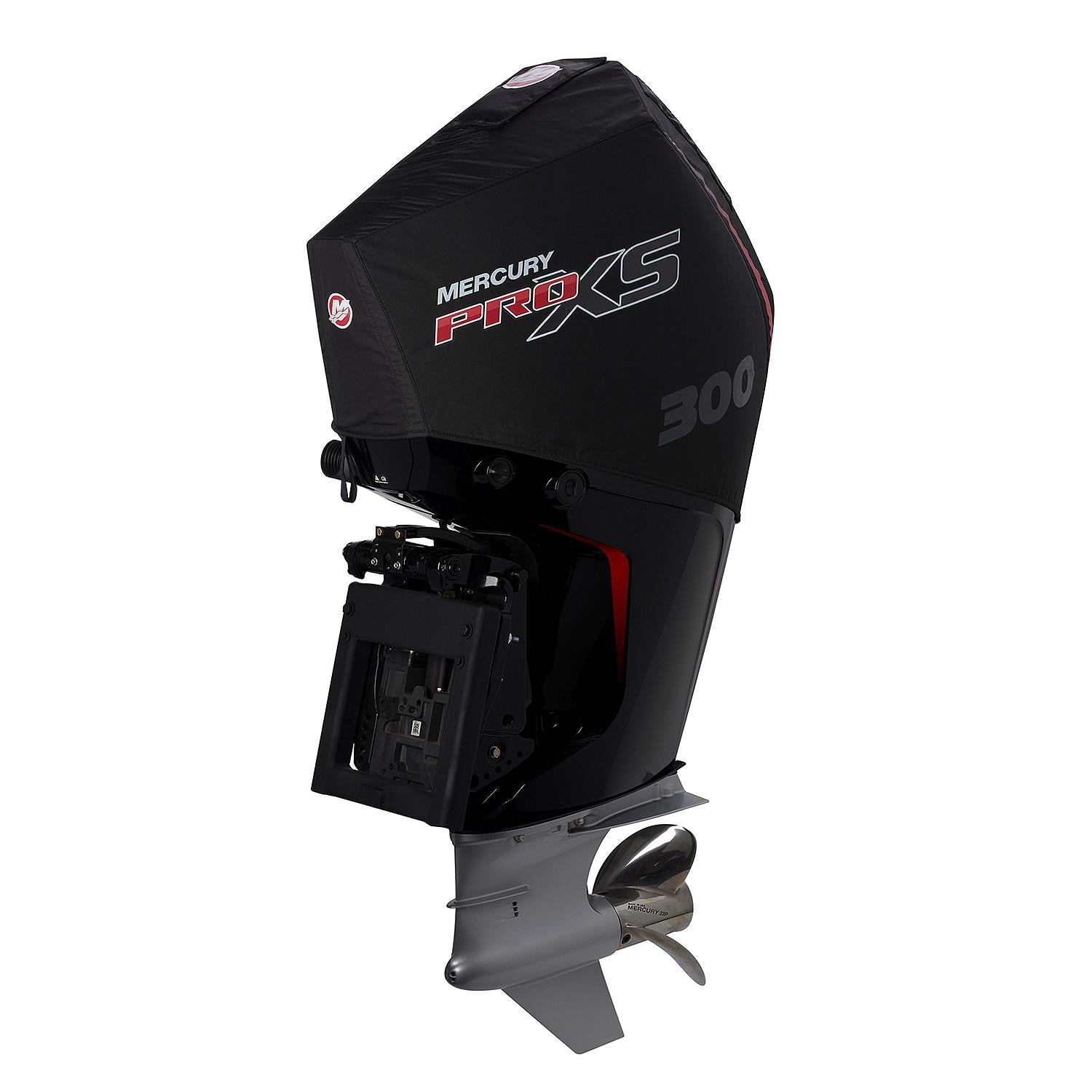 Mercury Marine Vented Splash Cover for 4.6L V8 300hp Pro XS Outboard Engines, Black, 8M0228536