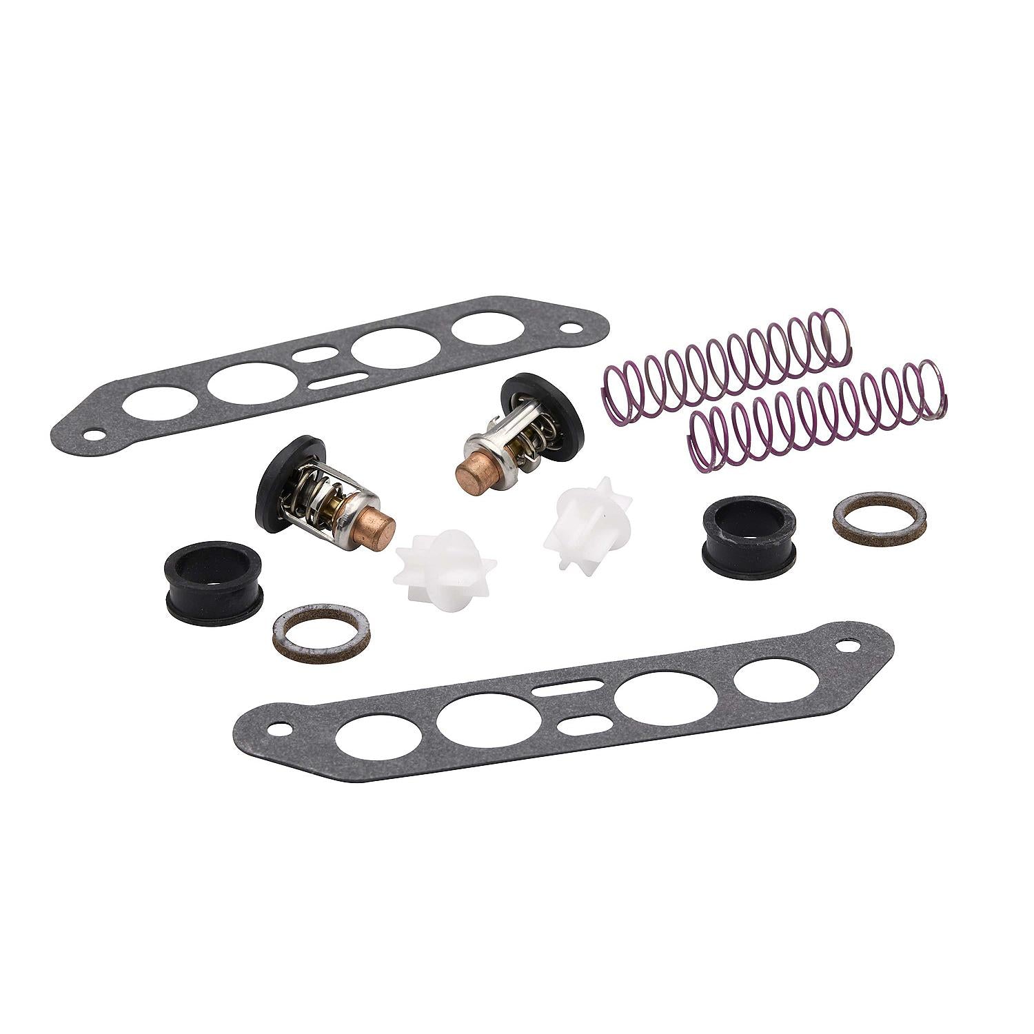 Quicksilver 8M6013842 Thermostat Kit for Johnson/Evinrude V4 Crossflow Outboards - 8M6013842