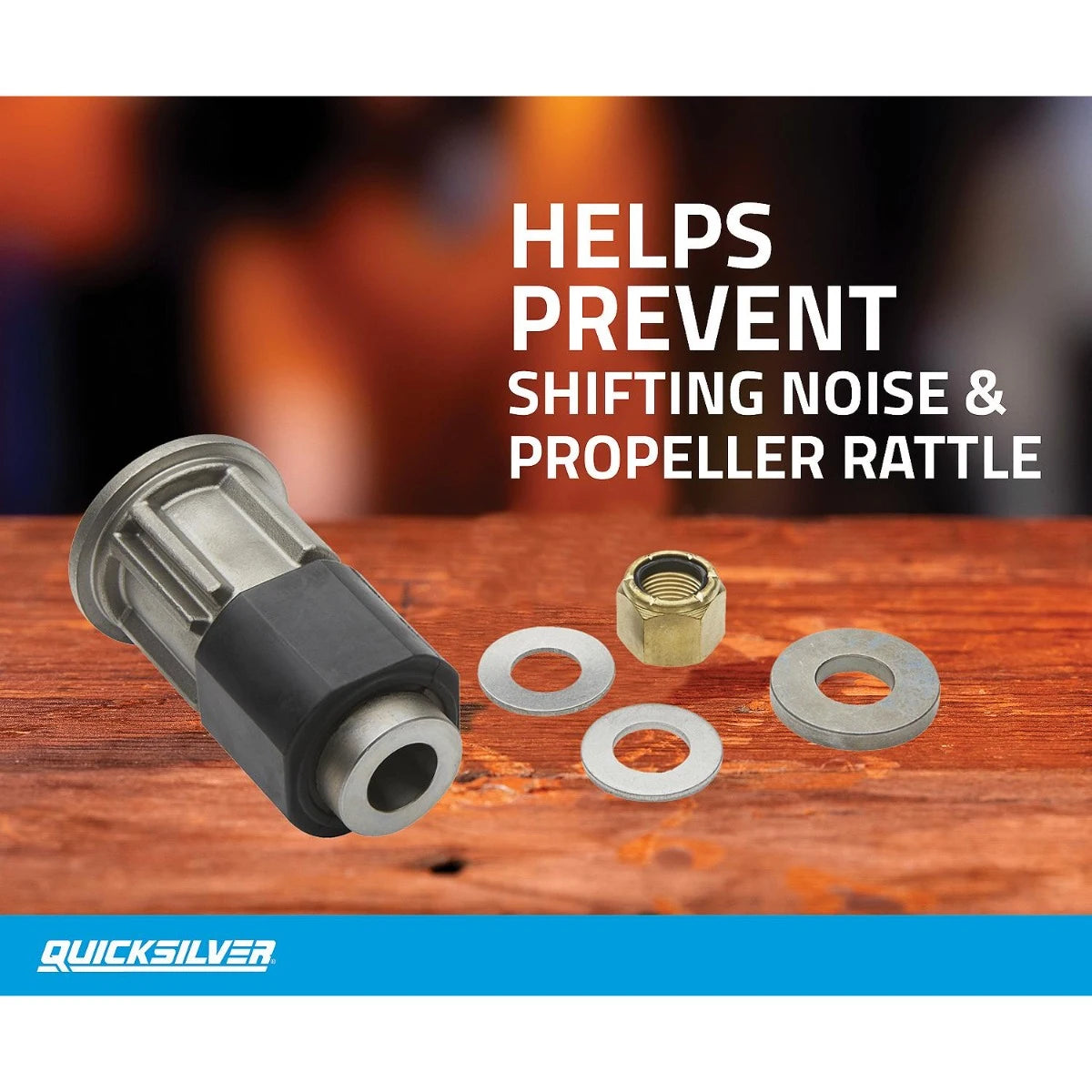 Quicksilver Flo-Torq SSR HD Propeller Hub Kit for Mercury 200-400hp 4-Stroke Outboards with 1.25" Diameter Prop Shaft - 8M0101603