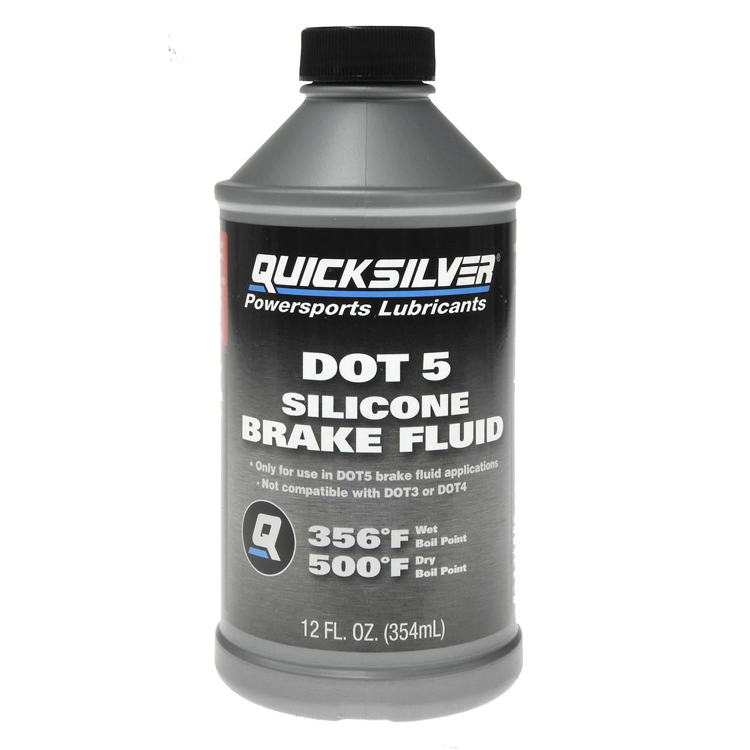 Quicksilver 8M0128419 DOT 5 Brake Fluid, 12oz - 8M0128419