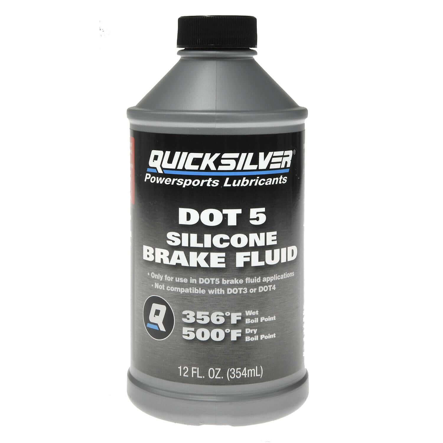 Quicksilver 8M0128419 DOT 5 Brake Fluid, 12oz - 8M0128419