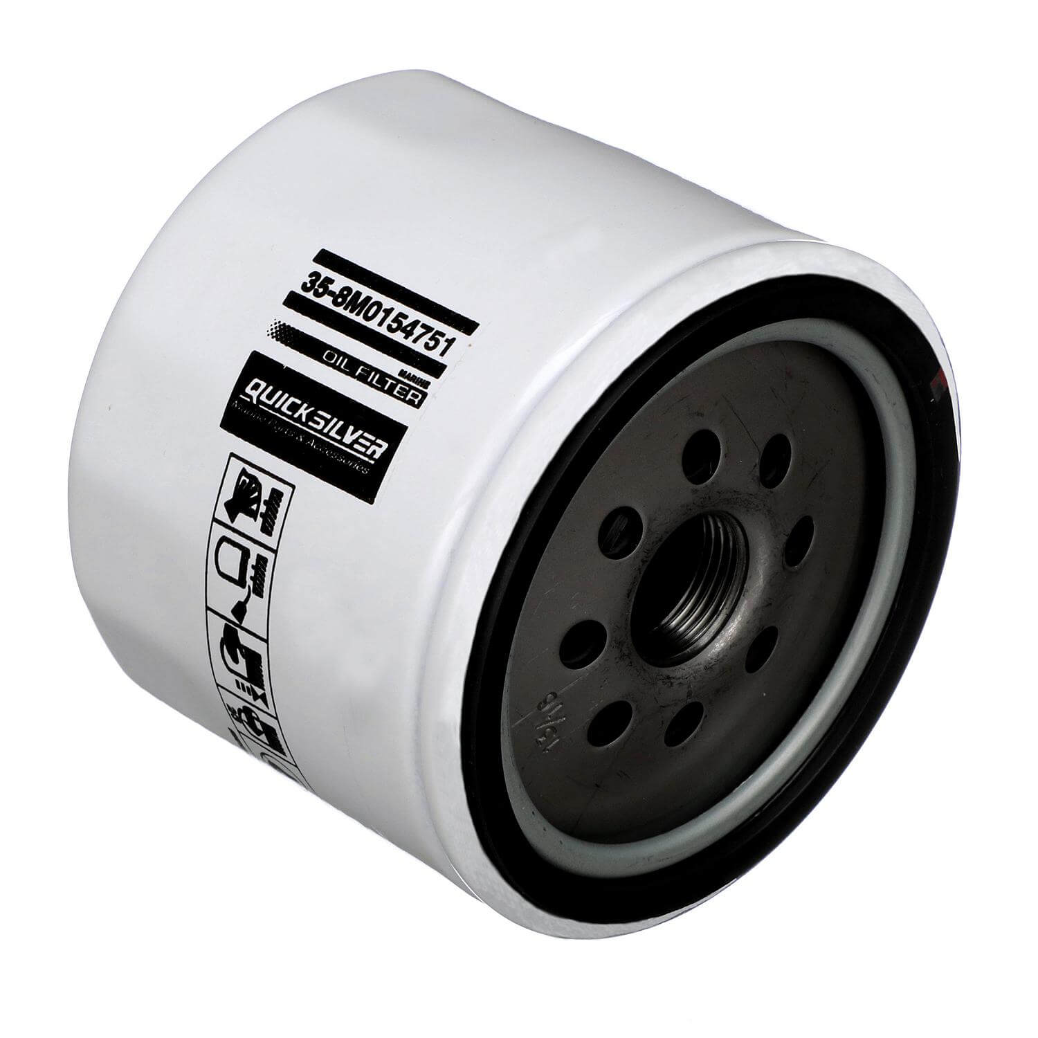 Quicksilver 8M0154751 20 Micron Oil Filter for Various Marine Engines