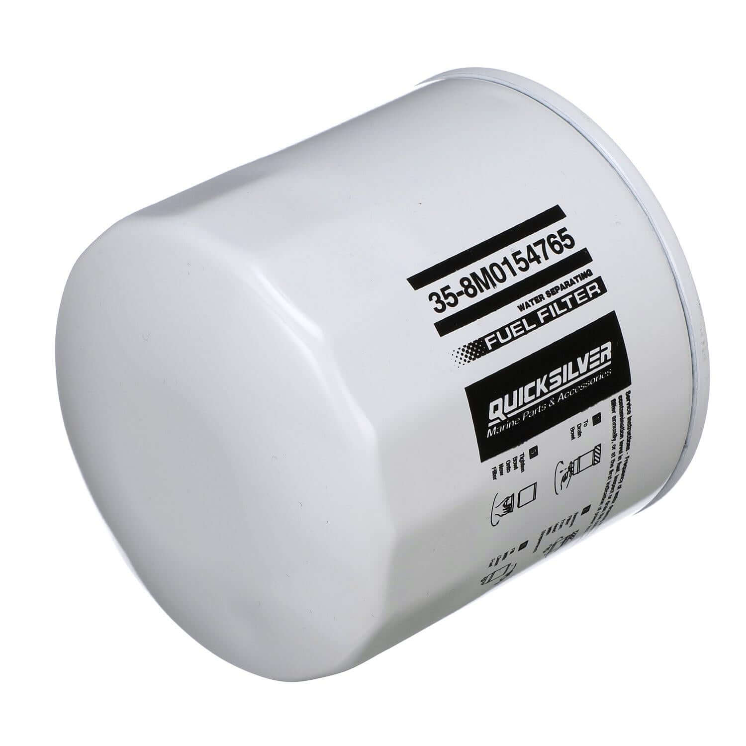 Quicksilver 8M0154765 Water Separating Fuel Filter for Various Marine Engines