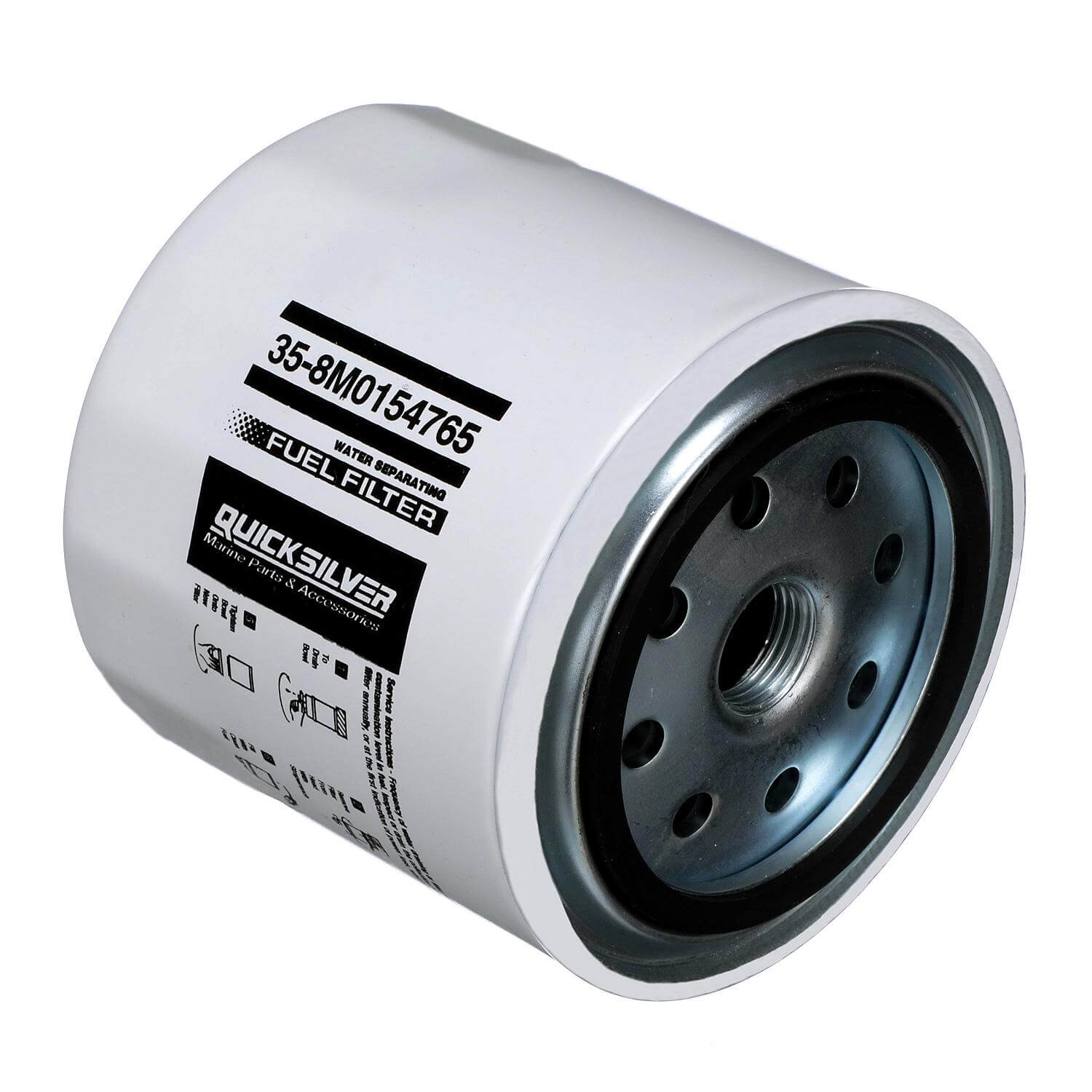 Quicksilver 8M0154765 Water Separating Fuel Filter for Various Marine Engines