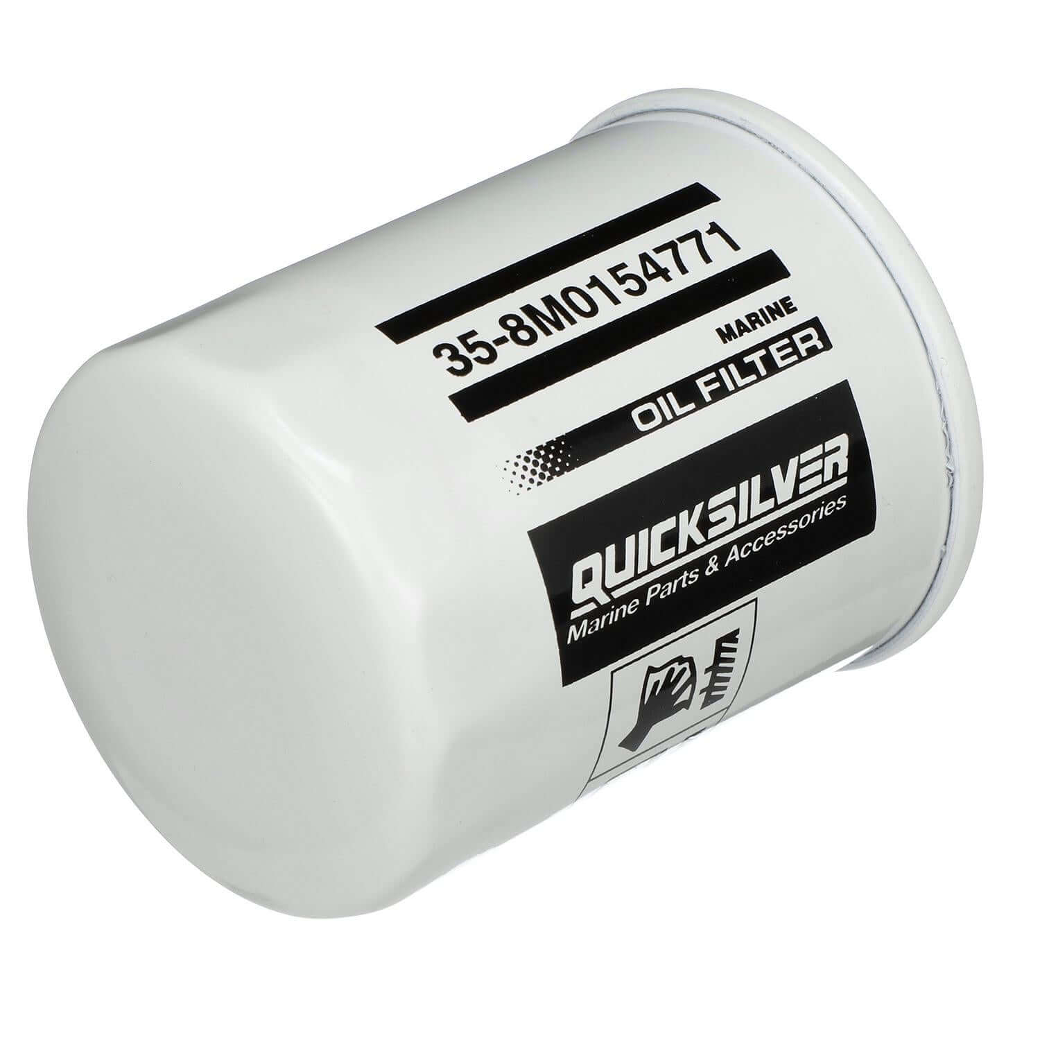 Quicksilver 8M0154771 20 Micron Oil Filter for Various Marine Engines