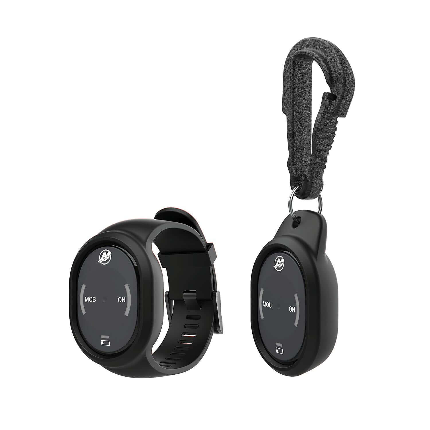Wearable Fob Kit, Mercury SmartCraft Engines, Passenger Fob, Wristband & Carabiner Clip, 8M6007944 - 8M6007944