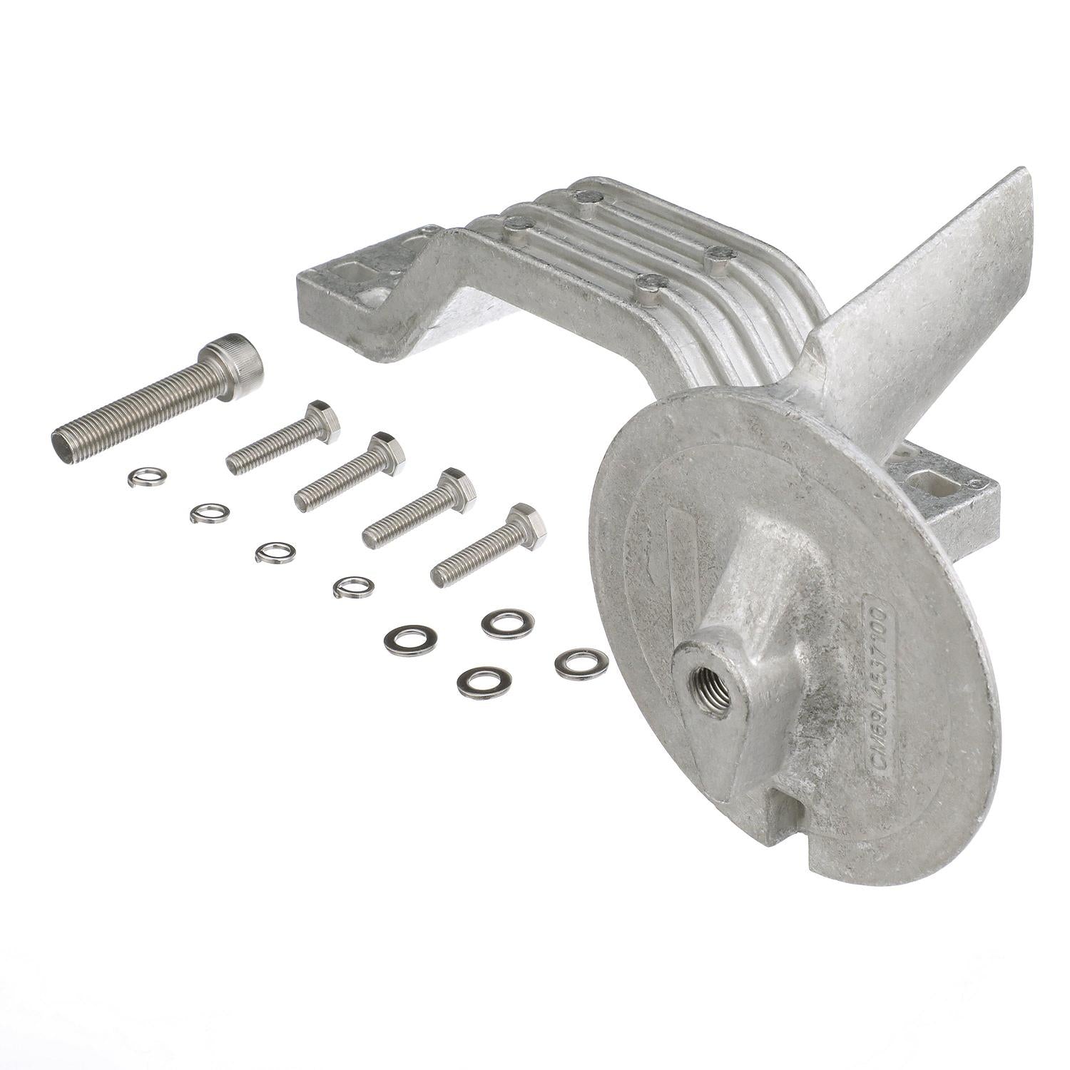 Quicksilver 8M6007987 Aluminum Anode Kit for Yamaha High Performance 200-300hp Outboards - 8M6007987