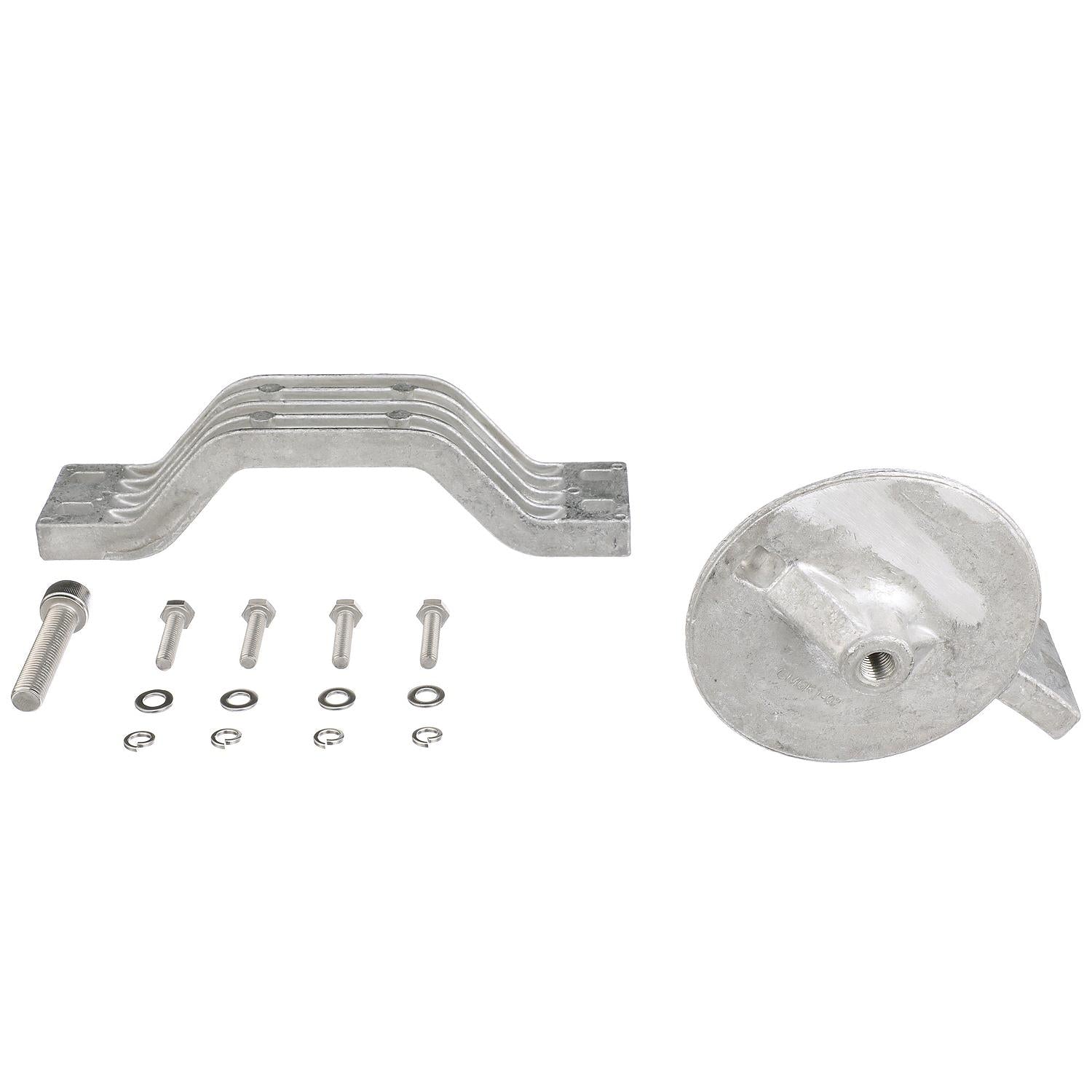 Quicksilver 8M6007990 Aluminum Anode Kit for Yamaha Counter Rotating 150hp Outboards - 8M6007990