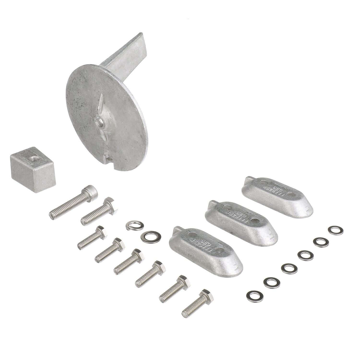 Quicksilver 8M6007993 Aluminum Anode Kit for Yamaha 4T 40-60hp Outboards - 8M6007993