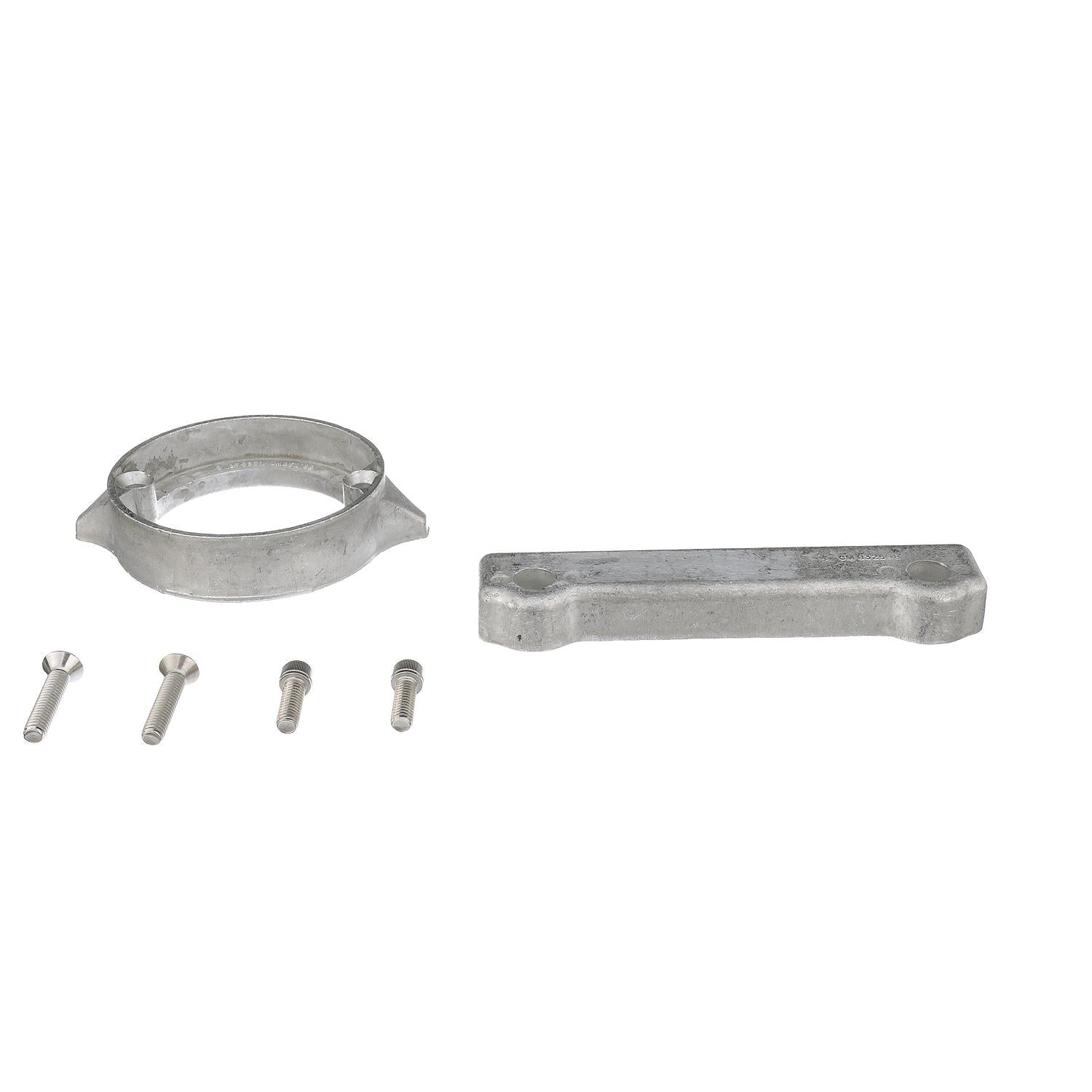 Quicksilver 8M6007998 Aluminum Anode Kit for Volvo 280 Duoprop Sterndrives - 8M6007998