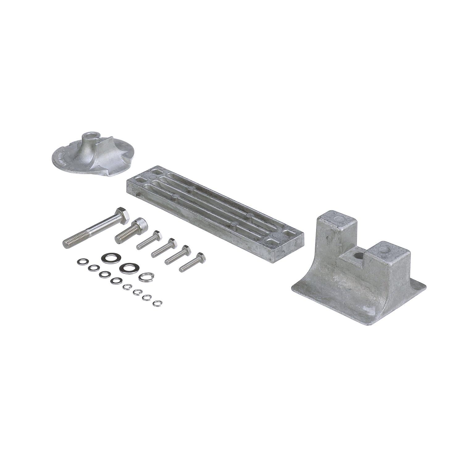 Quicksilver 8M6008000 Aluminum Anode Kit for Yamaha 300-350 Xp Outboards - 8M6008000