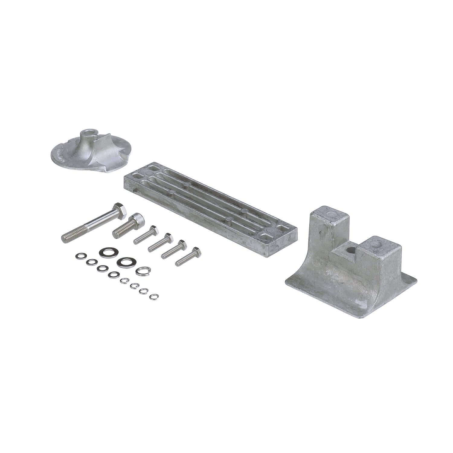 Quicksilver 8M6008000 Aluminum Anode Kit for Yamaha 300-350 Xp Outboards - 8M6008000
