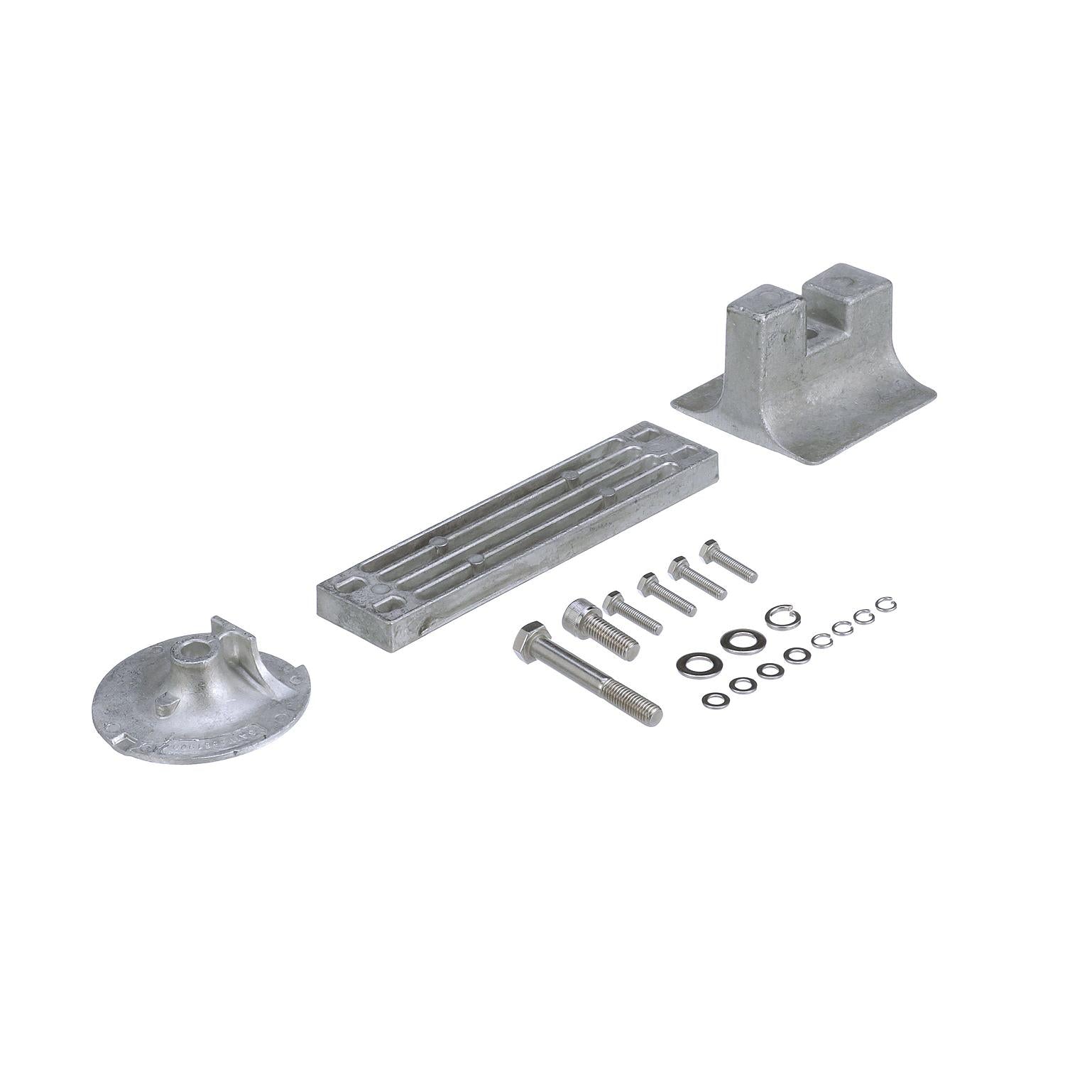 Quicksilver 8M6008000 Aluminum Anode Kit for Yamaha 300-350 Xp Outboards - 8M6008000
