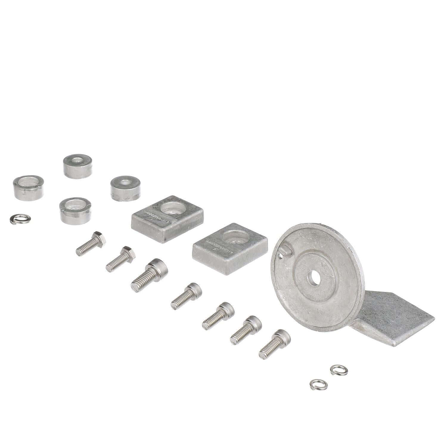 Quicksilver 8M6008005 Aluminum Anode Kit for Suzuki 40-50hp Outboards - 8M6008005