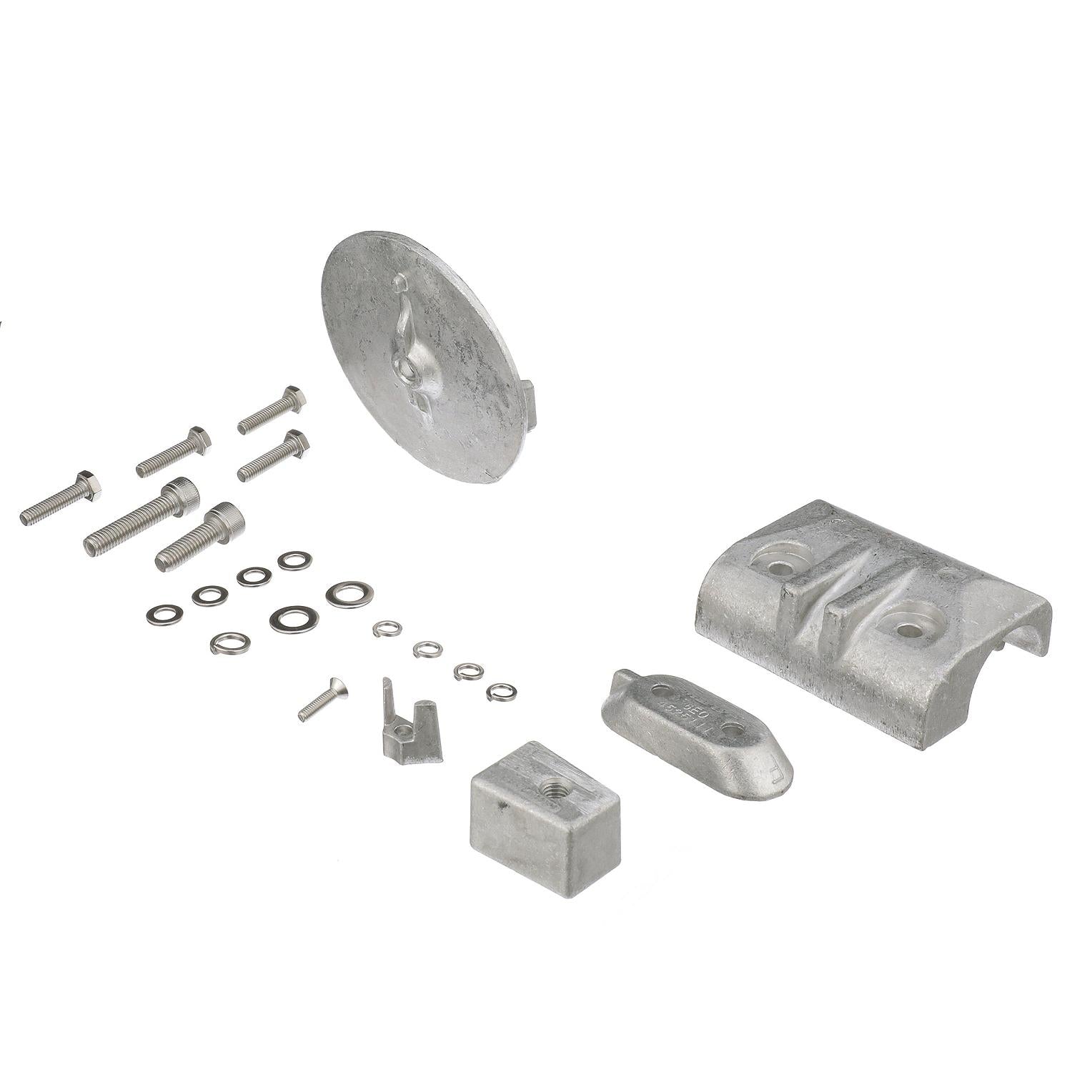 Quicksilver 8M6008009 Aluminum Anode Kit for Yamaha 40-50hp Outboards - 8M6008009