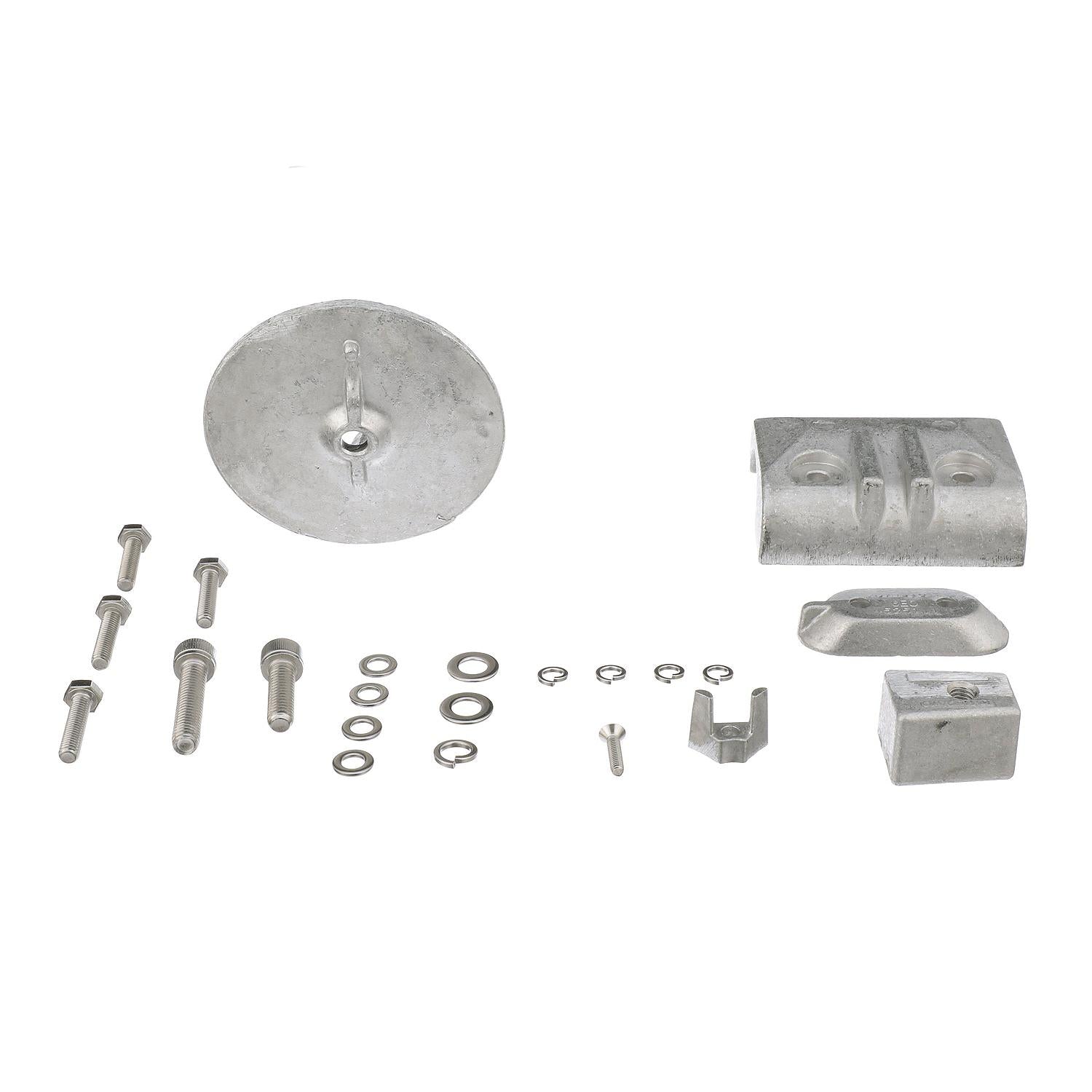 Quicksilver 8M6008009 Aluminum Anode Kit for Yamaha 40-50hp Outboards - 8M6008009