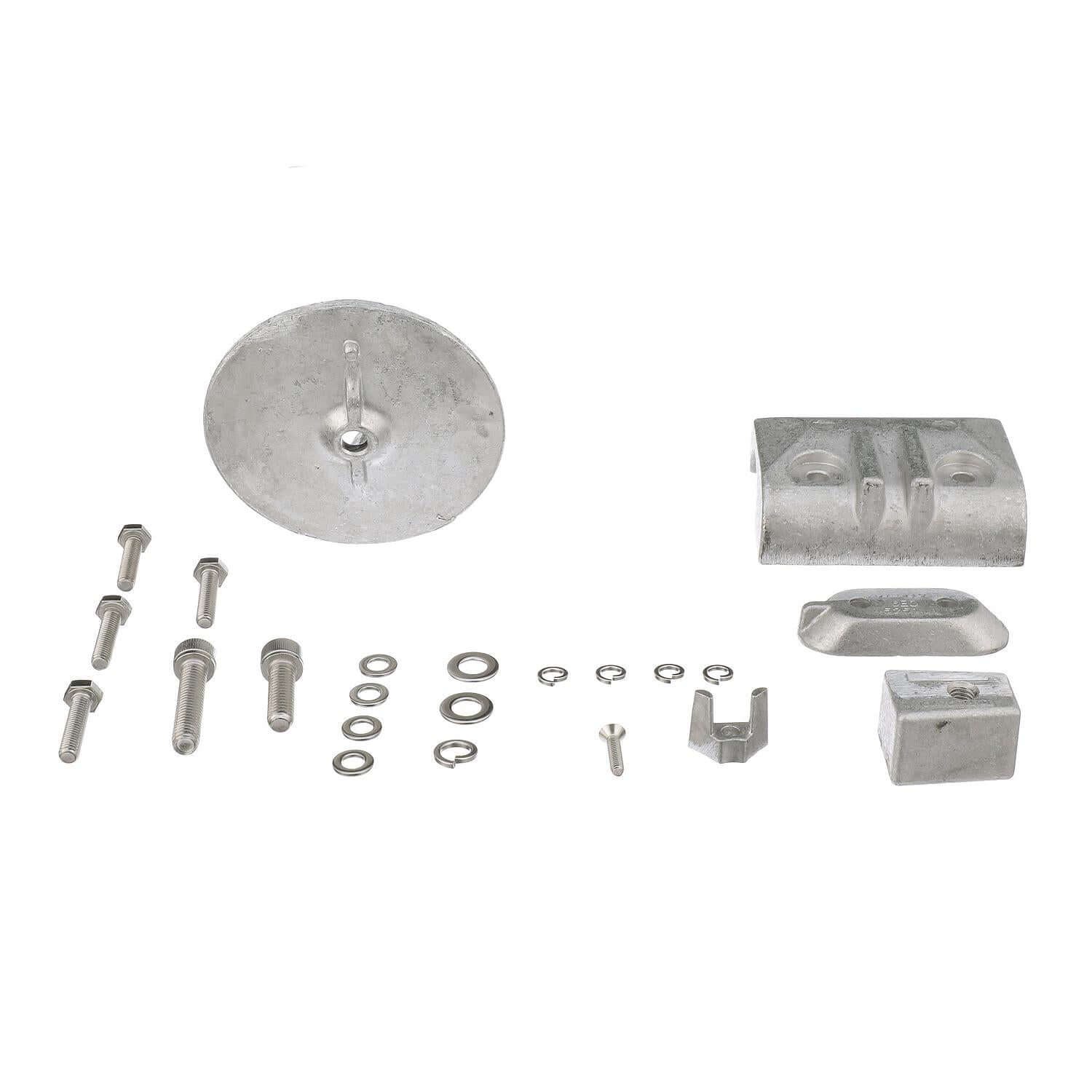 Quicksilver 8M6008009 Aluminum Anode Kit for Yamaha 40-50hp Outboards - 8M6008009