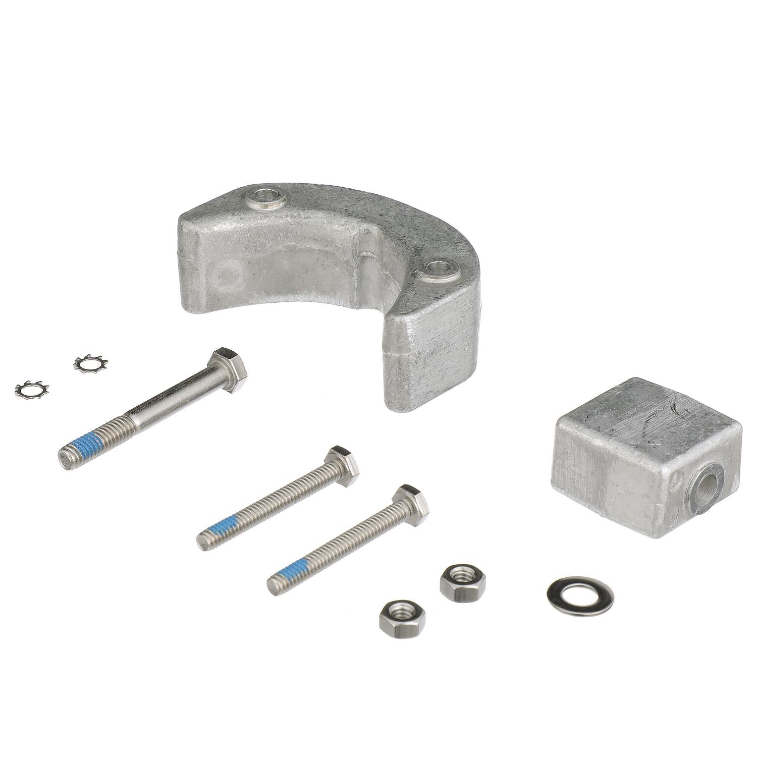 Quicksilver 8M6008010 Aluminum Anode Kit for BRP/OMC 50-75hp Outboards - 8M6008010
