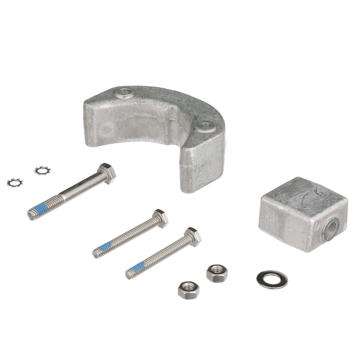 Quicksilver 8M6008010 Aluminum Anode Kit for BRP/OMC 50-75hp Outboards - 8M6008010