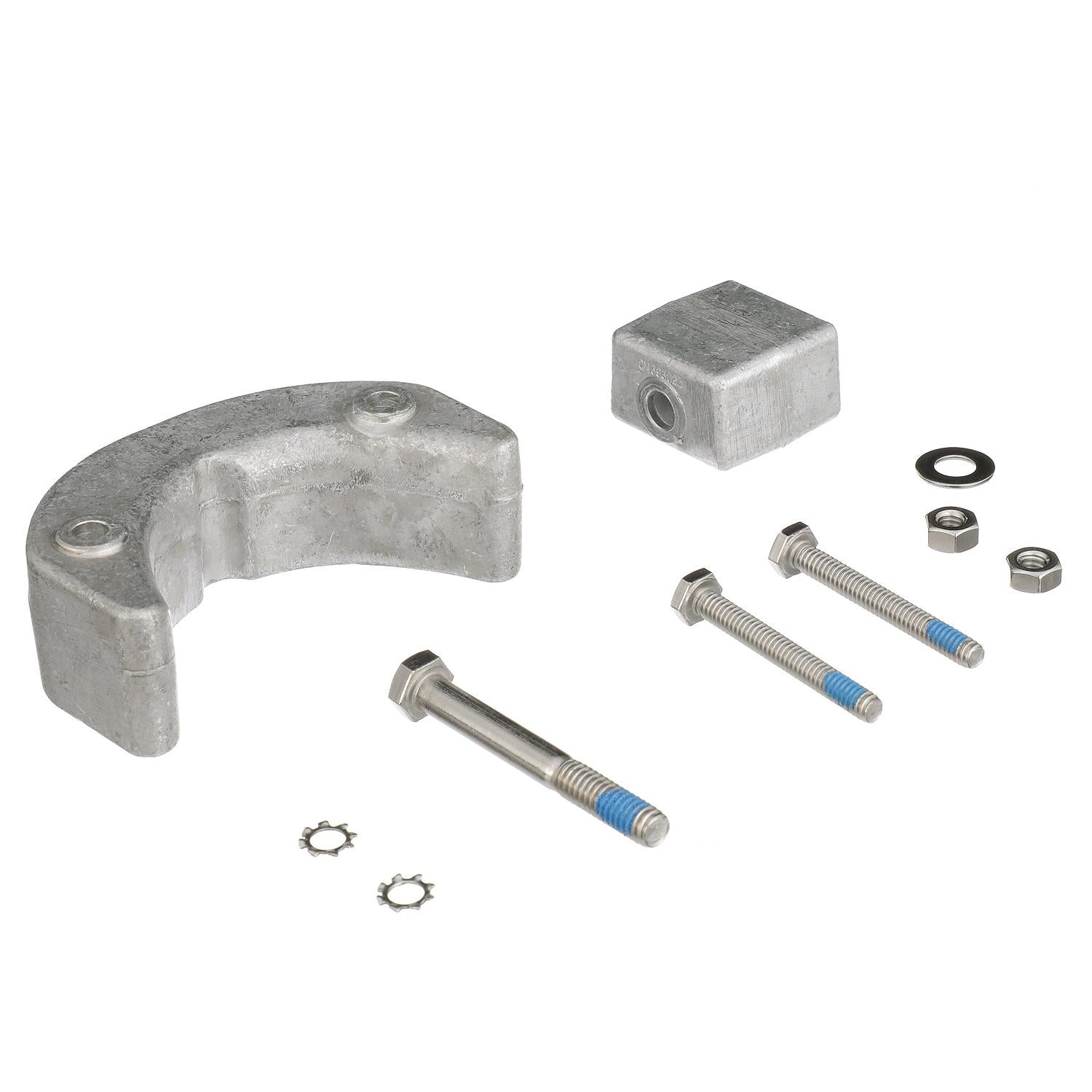 Quicksilver 8M6008010 Aluminum Anode Kit for BRP/OMC 50-75hp Outboards - 8M6008010