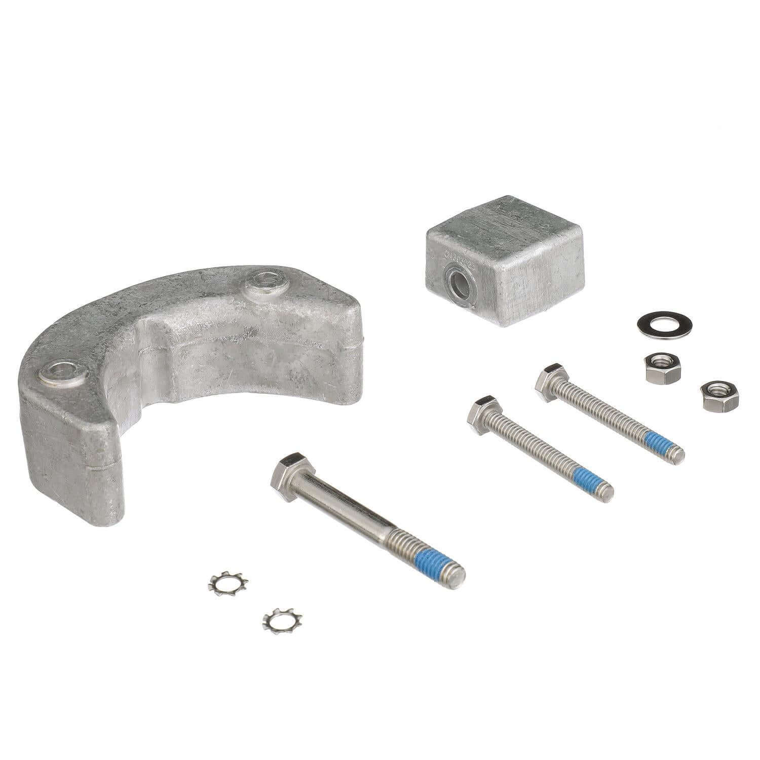 Quicksilver 8M6008010 Aluminum Anode Kit for BRP/OMC 50-75hp Outboards - 8M6008010