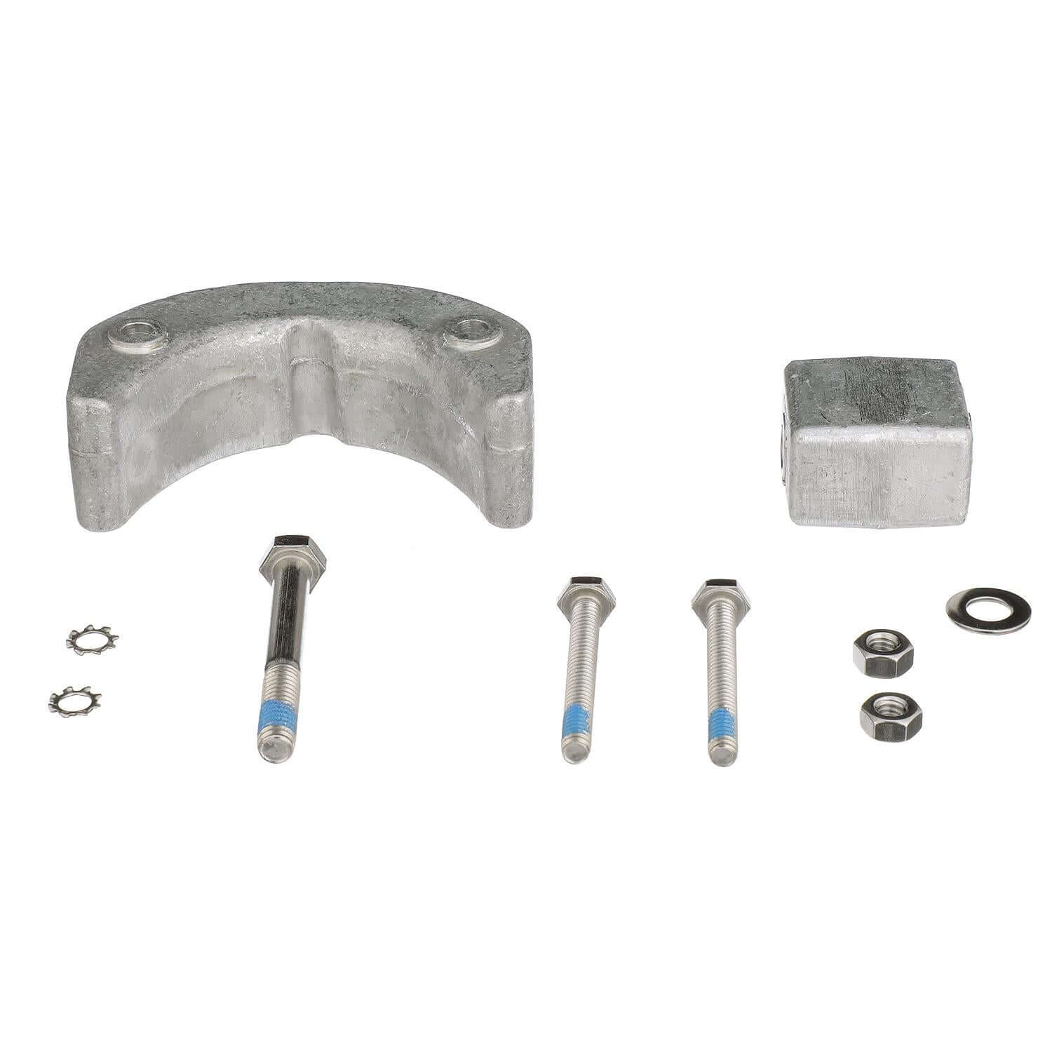 Quicksilver 8M6008010 Aluminum Anode Kit for BRP/OMC 50-75hp Outboards - 8M6008010