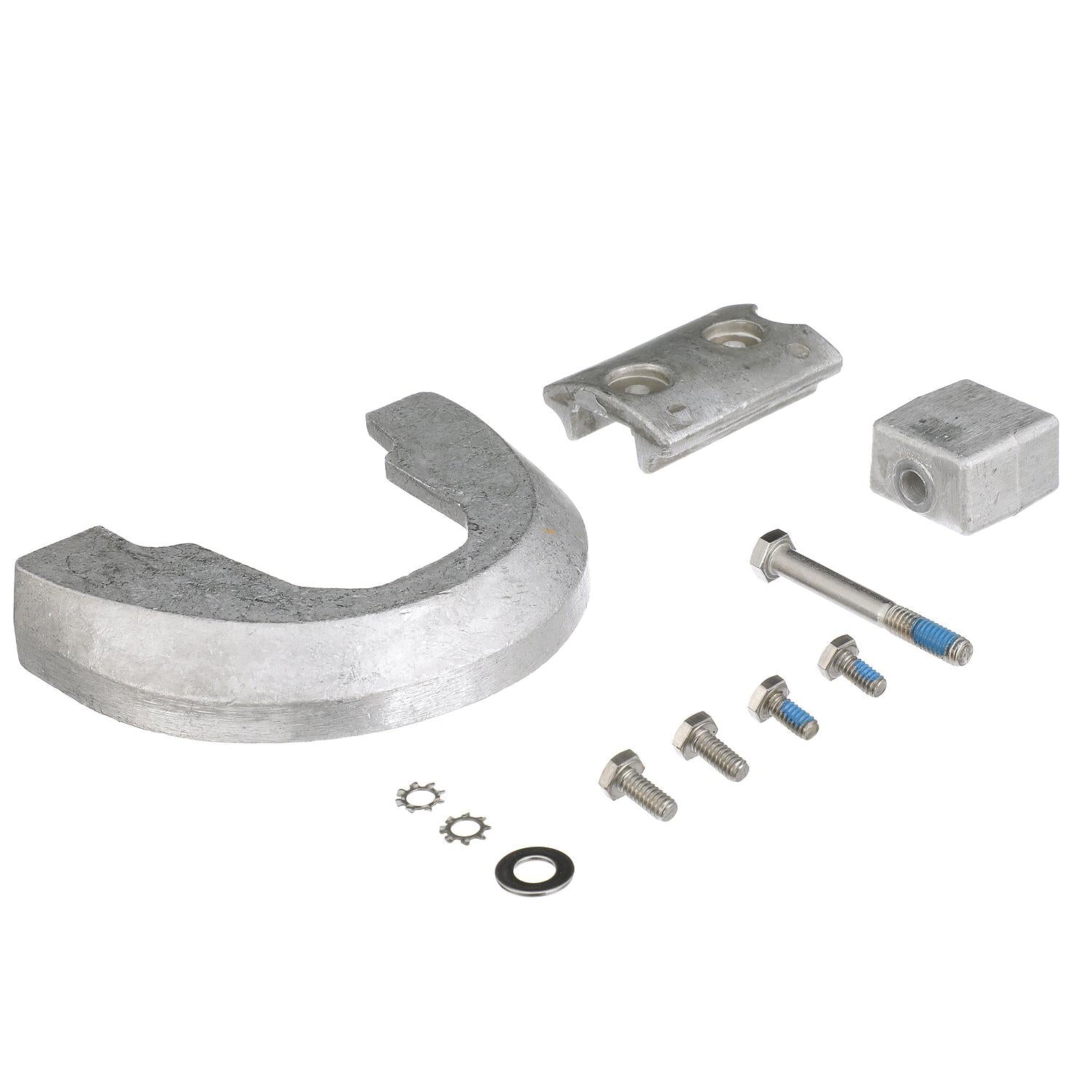 Quicksilver 8M6008011 Aluminum Anode Kit for BRP/OMC Stringer Sterndrives - 8M6008011