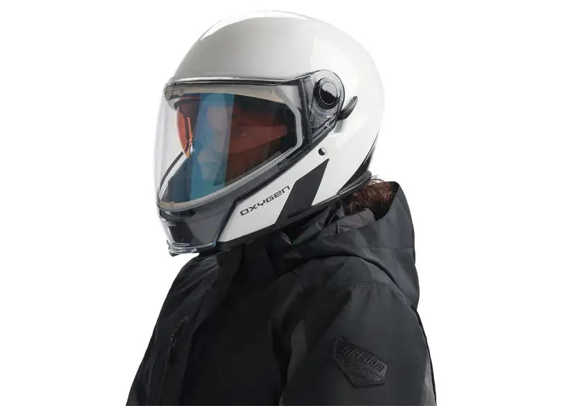 Ski-Doo Oxygen Classic Heated Helmet with Electric Visor (DOT) | CLEARANCE