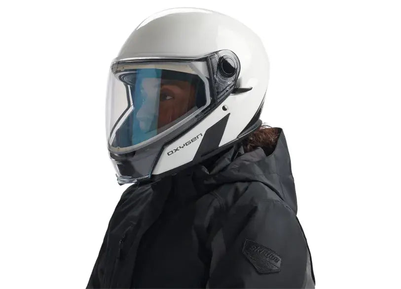 Ski-Doo Oxygen Classic Heated Helmet with Electric Visor (DOT) | CLEARANCE