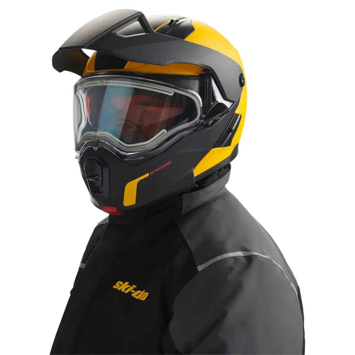 Ski-Doo Exome Sport Heated Helmet with Electric Visor (DOT)
