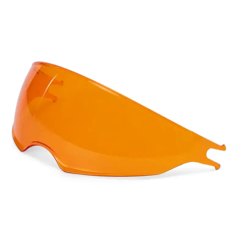 Orange visor on a white background