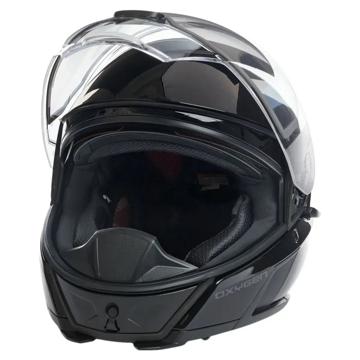 open faced Helmet on white background