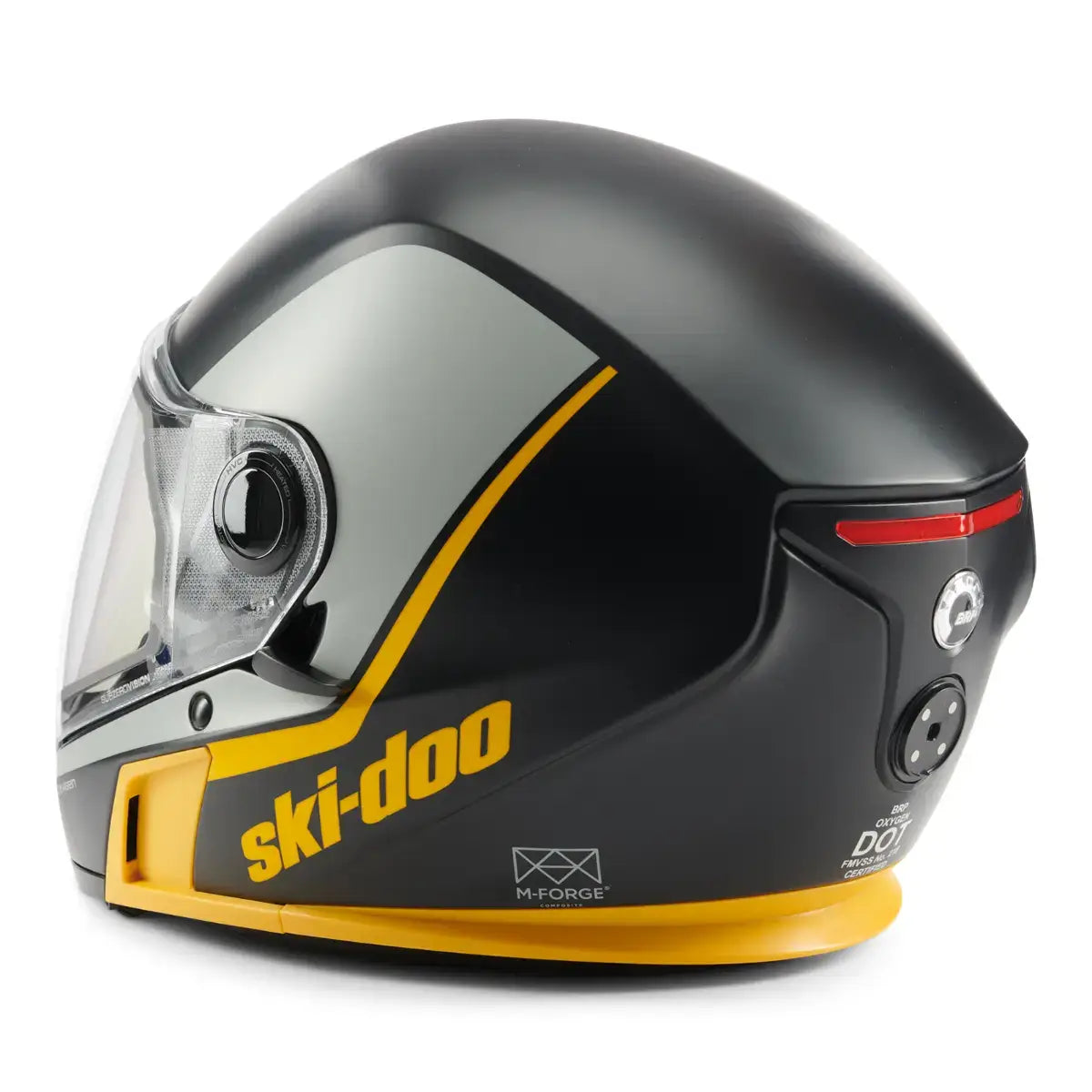 Casque chauffant Ski-Doo Logo Oxygen avec visière électrique (DOT)