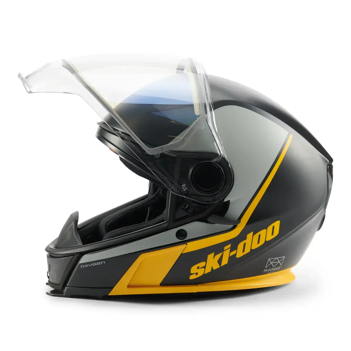 Casque chauffant Ski-Doo Logo Oxygen avec visière électrique (DOT)