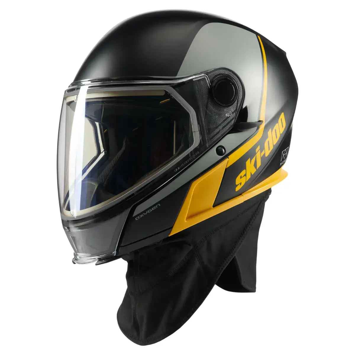Casque chauffant Ski-Doo Logo Oxygen avec visière électrique (DOT)