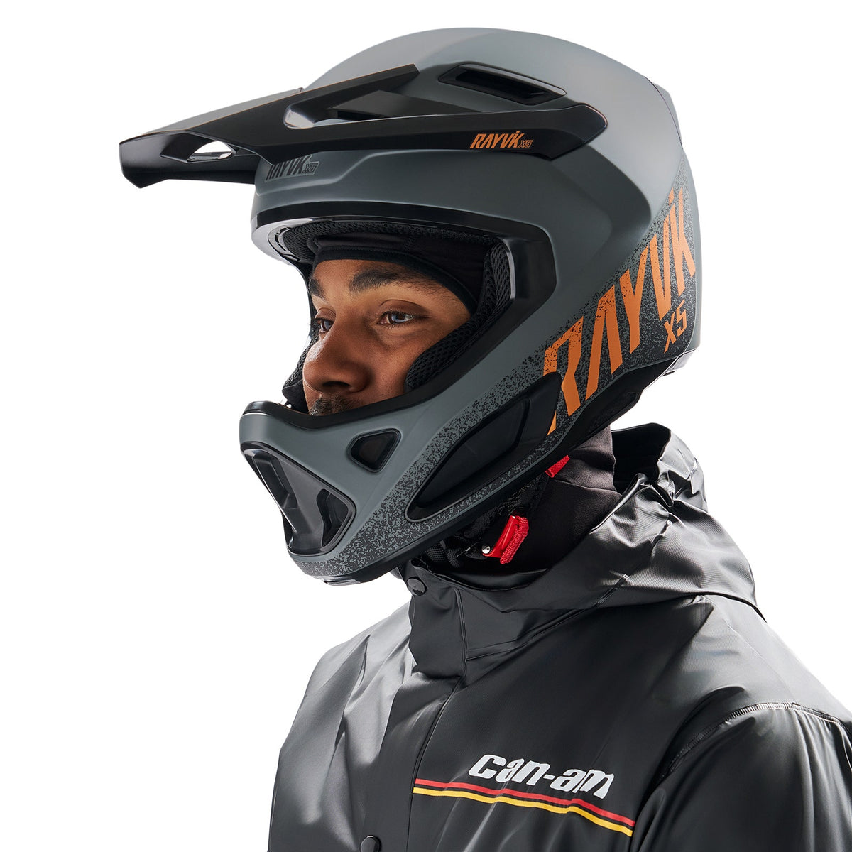 Ski-Doo Unisex Rayvik X5 Mips Helmet (DOT & ECE) - Orange 3XL