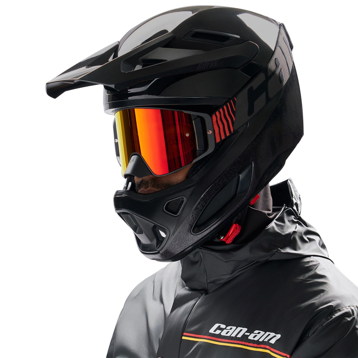 Ski-Doo Unisex Rayvik X5 Mips Helmet (DOT & ECE) - Black M