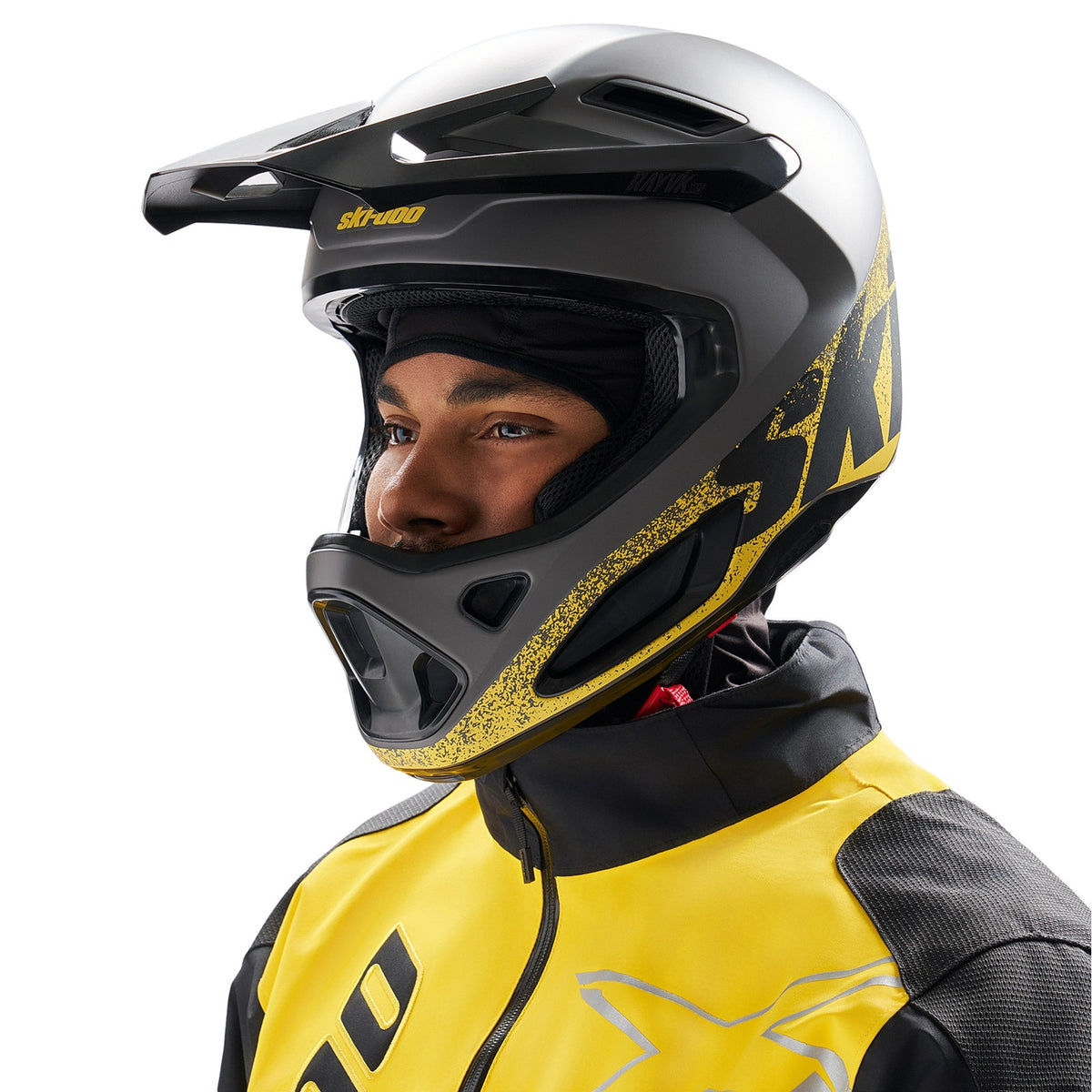 Ski-Doo Unisex Rayvik X5 Mips Helmet (DOT & ECE) - Yellow 3XL