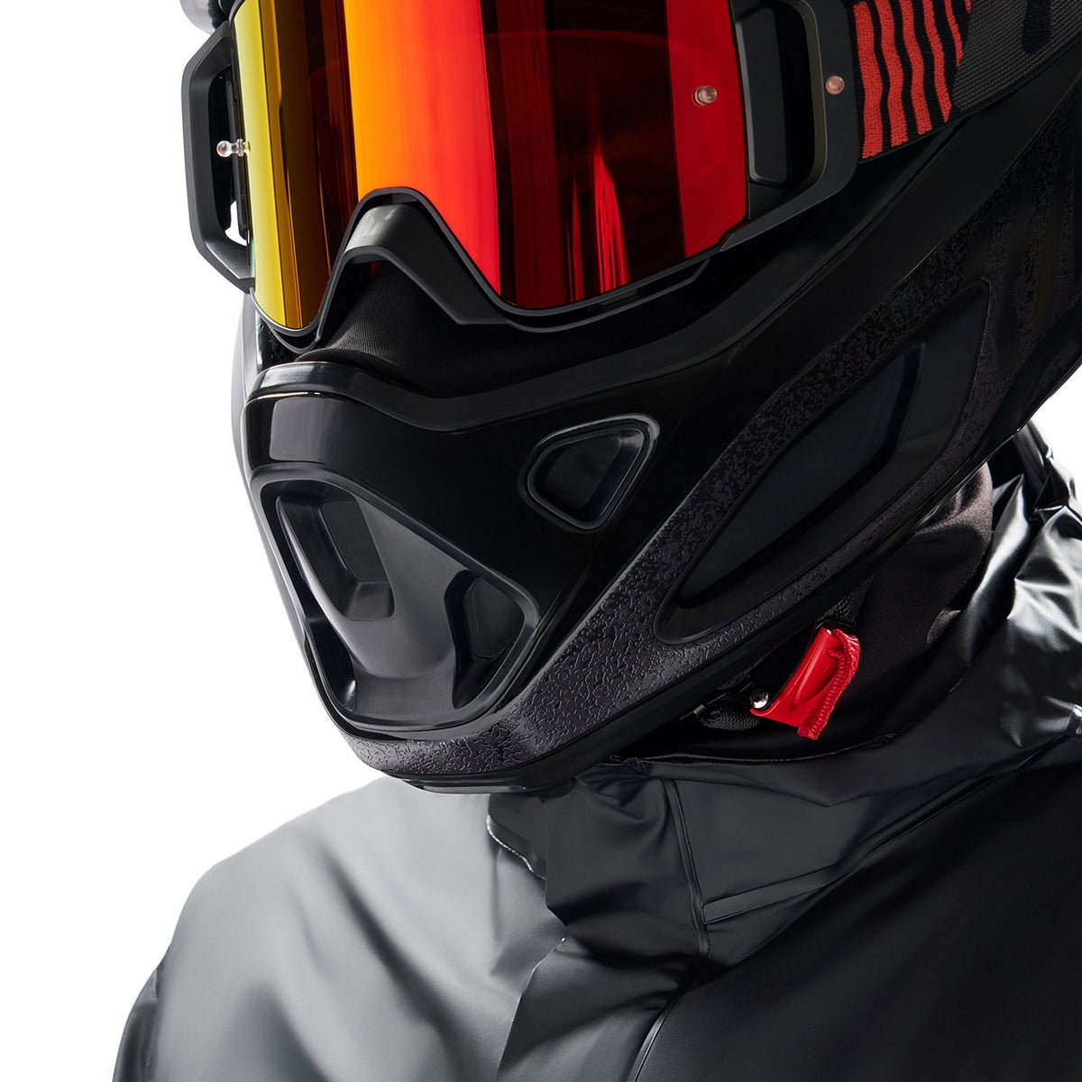 Ski-Doo Unisex Rayvik Winter Magnetic Face Mask System - Black Onesize