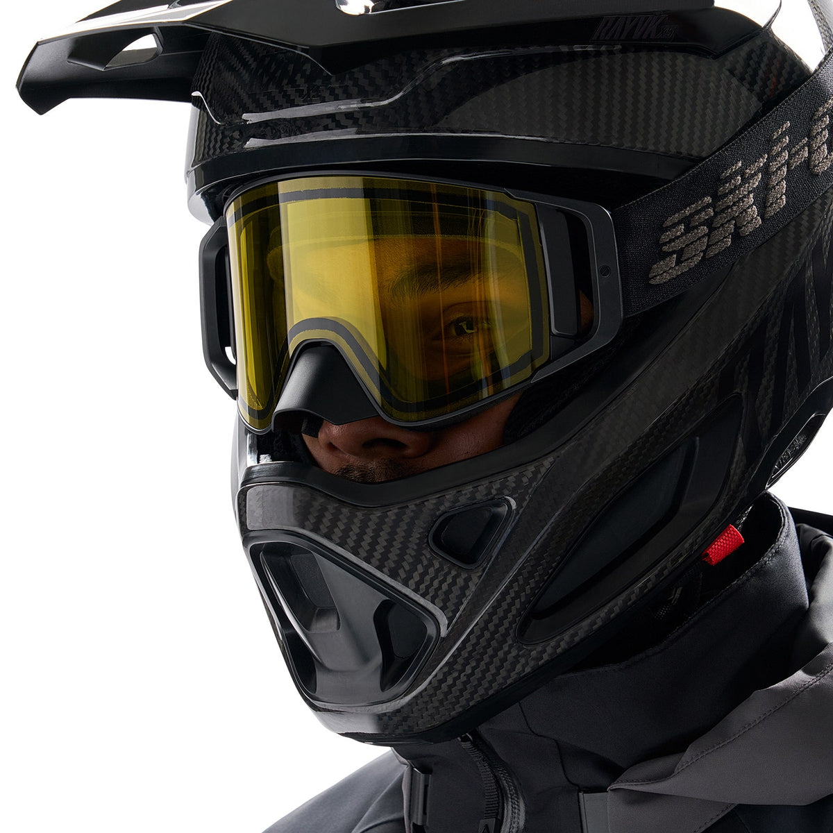 Ski-Doo Unisex Rayvik Goggles, 2 Lens Kit in Yellow 940014, alternate view 5