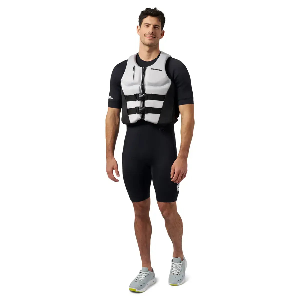 Gilet de sauvetage unisexe Sea-Doo Wave Grip PFD - Gilet de sécurité nautique haute adhérence, 960009