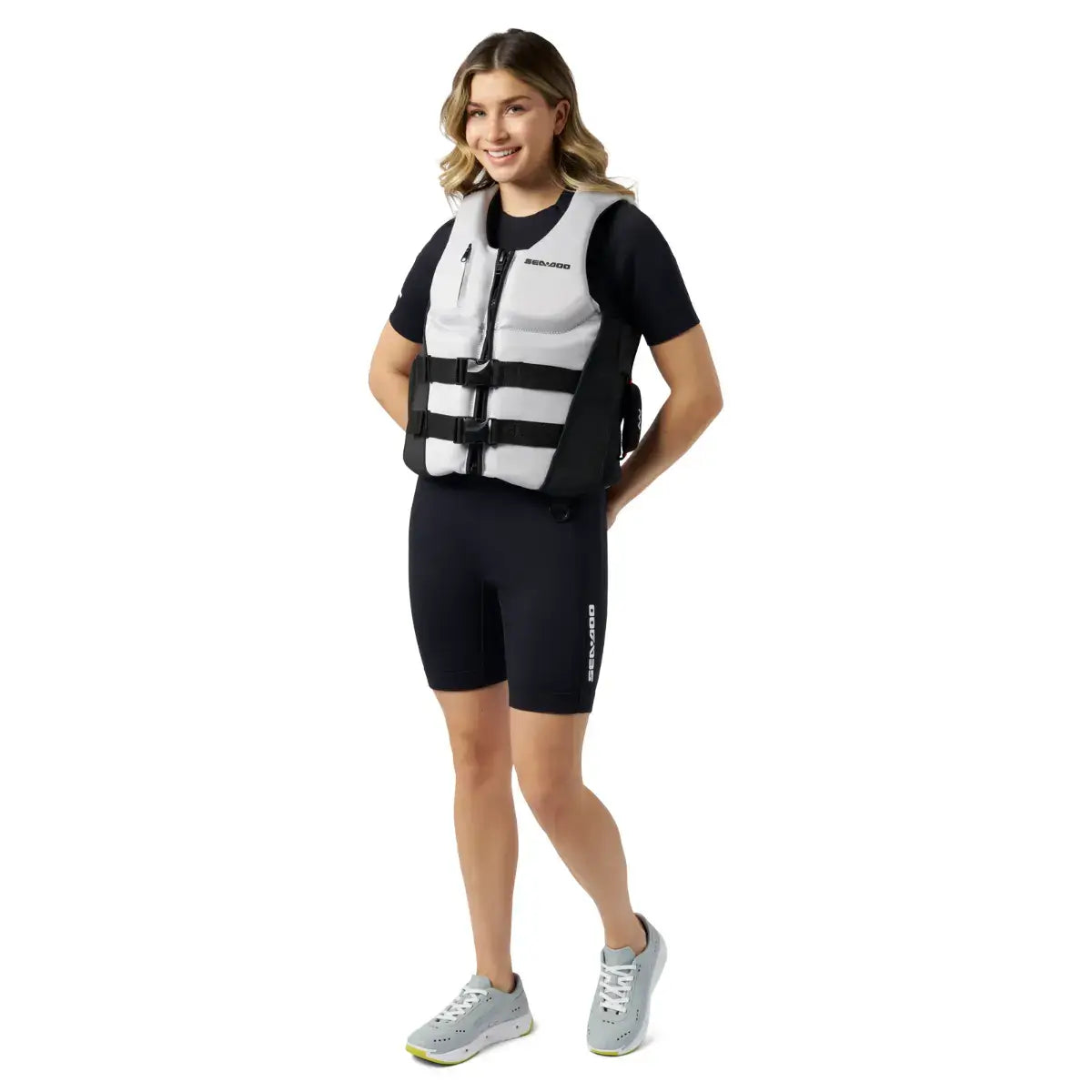 Gilet de sauvetage unisexe Sea-Doo Wave Grip PFD - Gilet de sécurité nautique haute adhérence, 960009