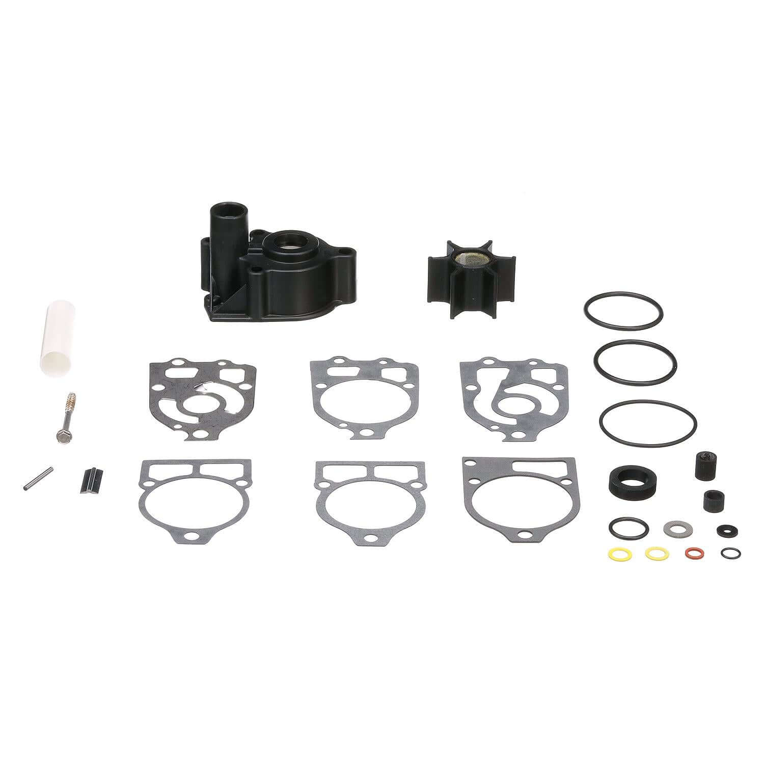 Kit de réparation supérieur de pompe à eau Mercury Marine pour certains moteurs hors-bord Mercury et Mariner 4 cylindres de 65 CV à V6, 96148T8