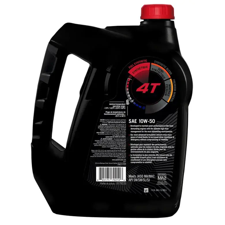 XPS ATV and SXS 4T 10W-50 Full Synthetic Oil - Heavy-Duty Powersports Engine Protection